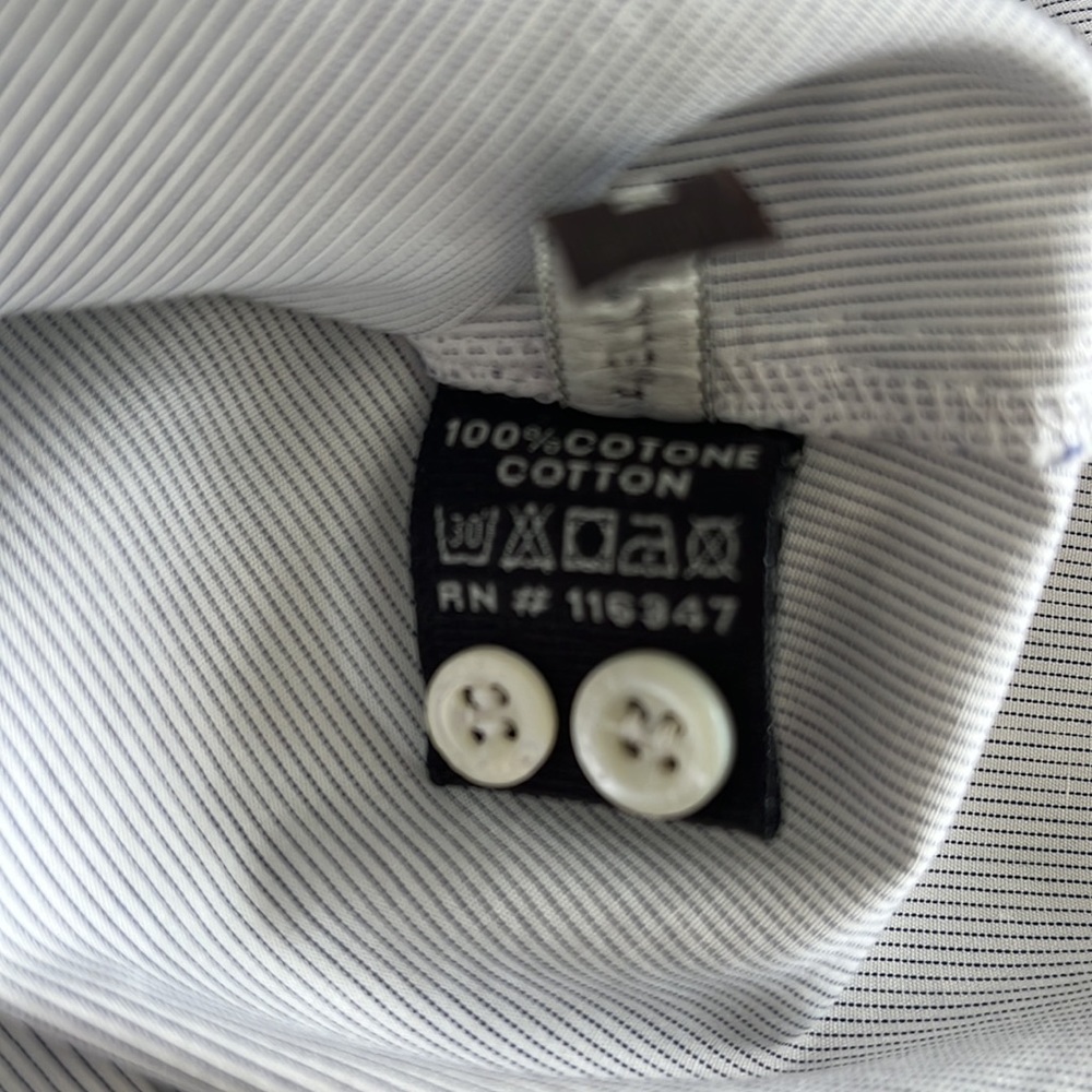 COAST button down stripes shirt size 6/8 - Picture 7 of 9